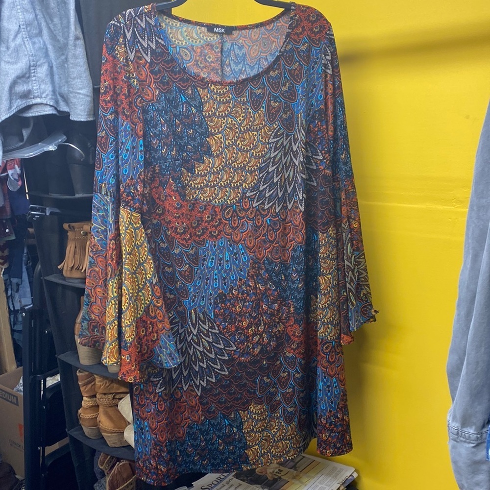 MSK multicolor dress 1X​​
